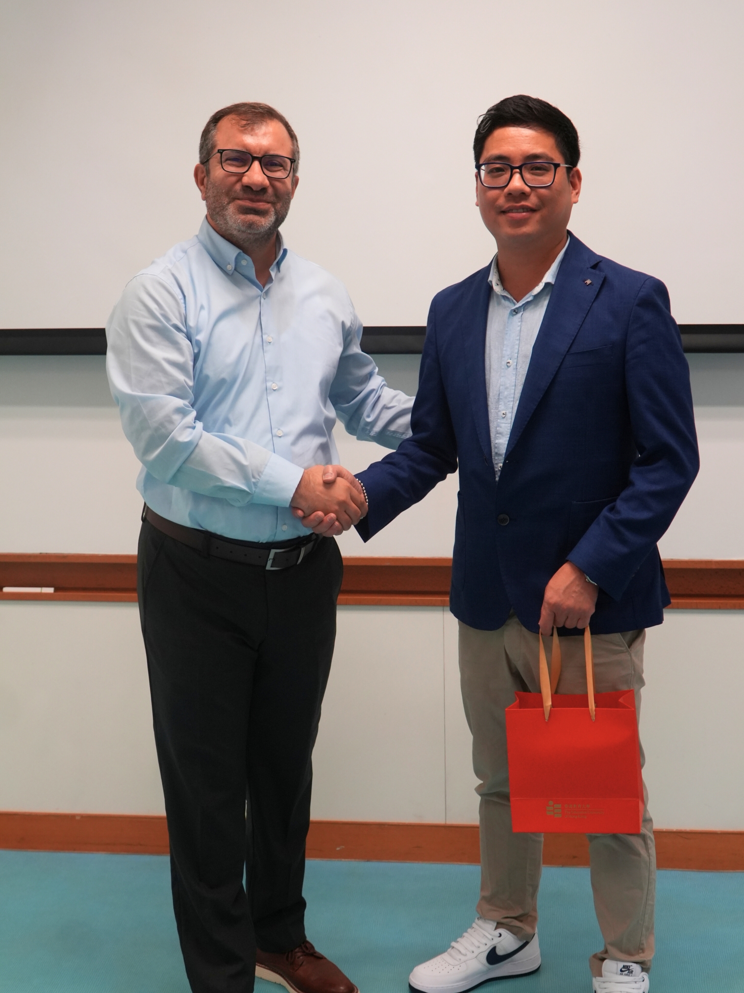 Souvenir Presentation by Prof Sedat Gumus