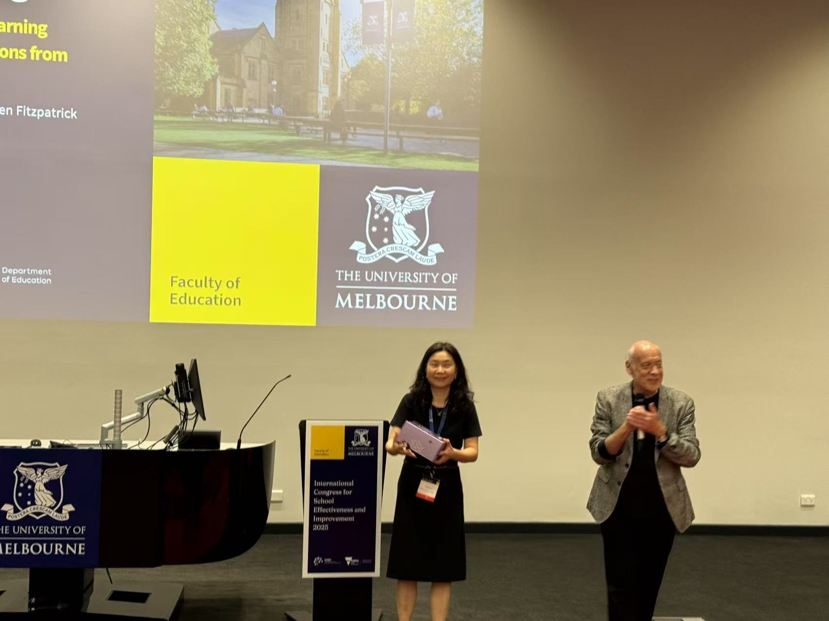 Dr LU Jiafang at ICSEI 2025 conference