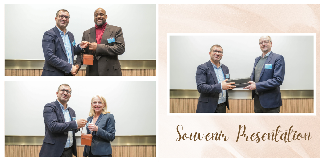 Souvenir Presentation by Dr Sedat Gumus