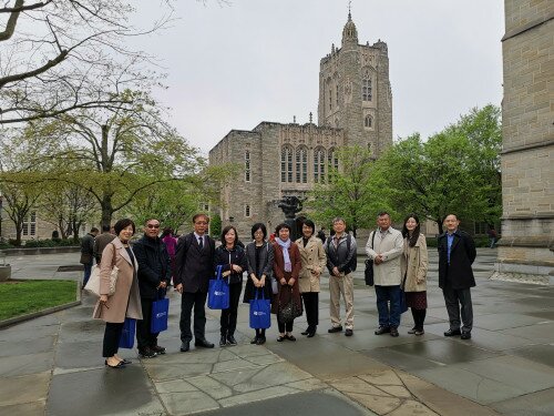Academic exchanges with Princeton University and Columbia University1