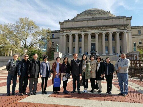 美国普林斯顿大学、哥伦比亚大学学术访问团5