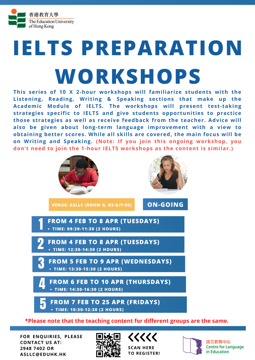 IELTS Preparation Workshops