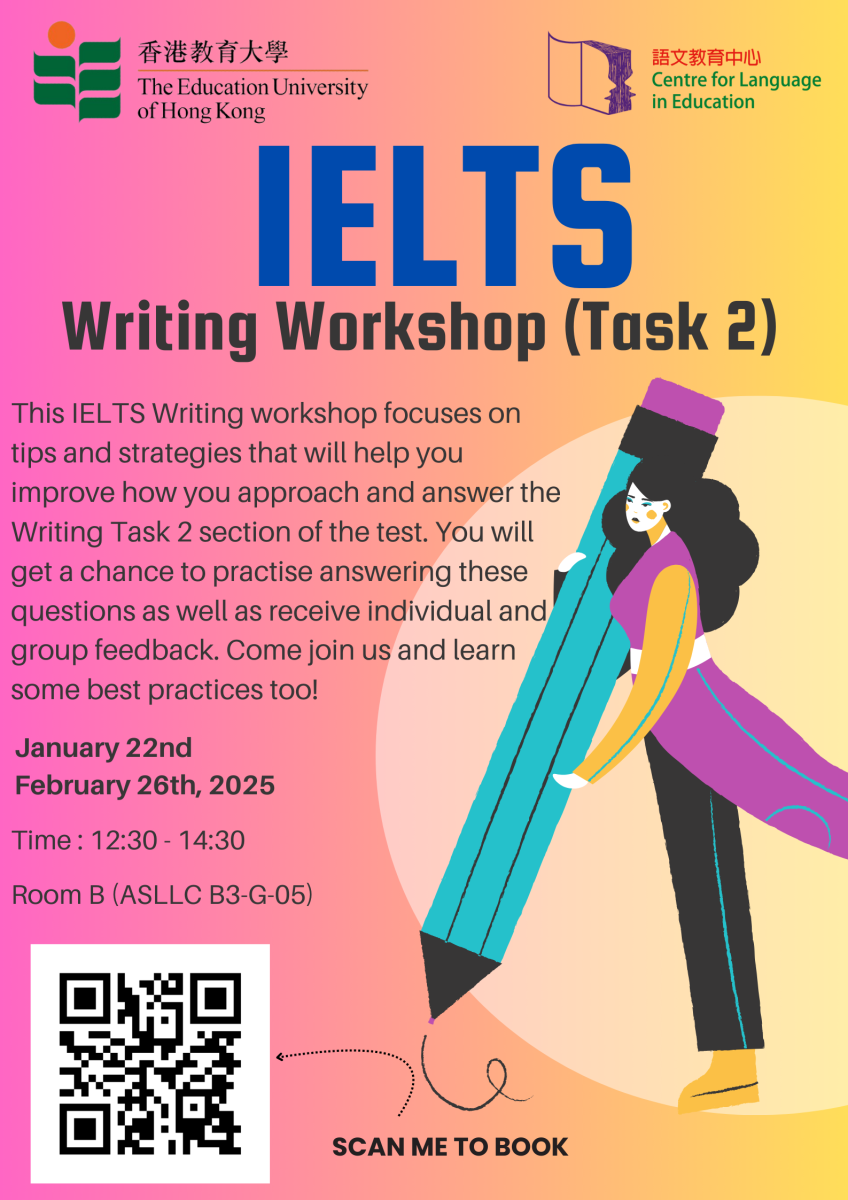 IELTS writing workshop task 2 