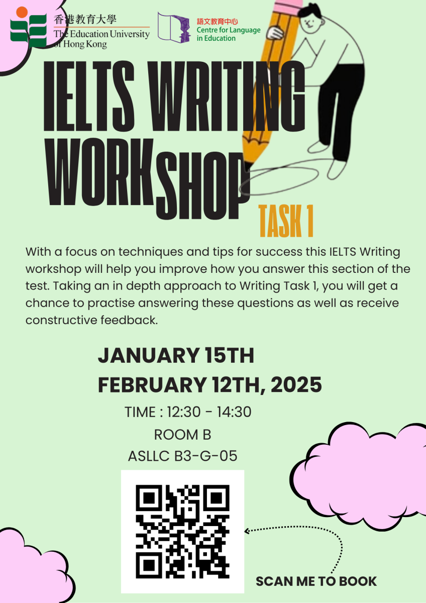 IELTS writing workshop task 1 