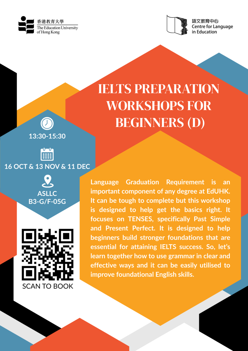 IELTS Preparation: Workshops for Beginners (D)