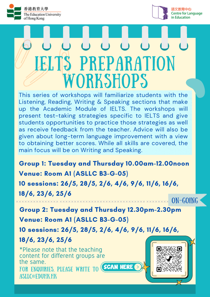 IELTS Preparation Workshops