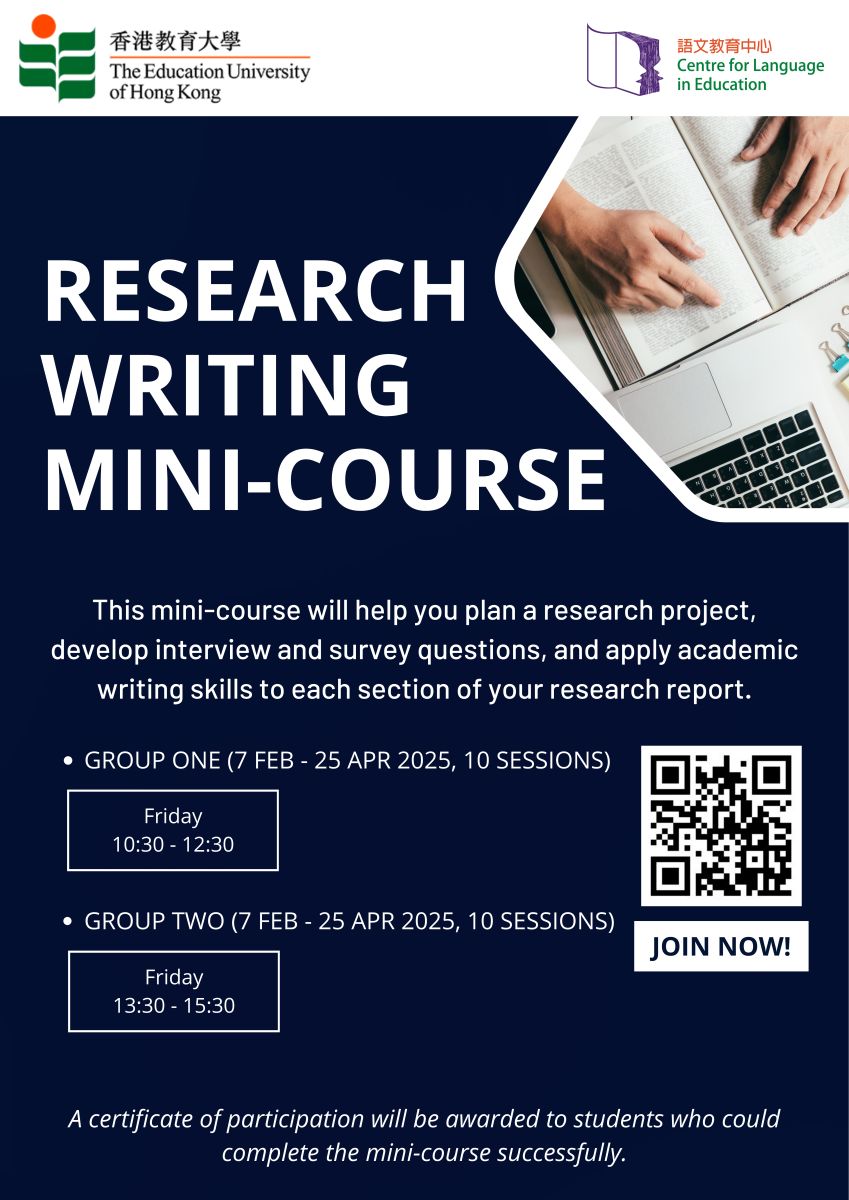 Research Writing Mini-course