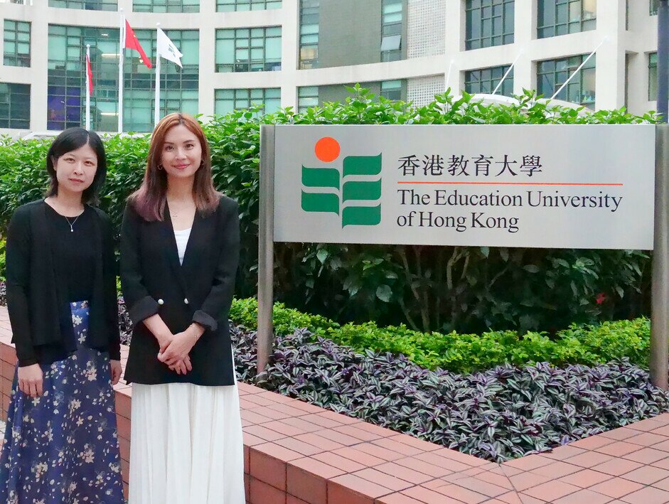 The Project Leaders of the Programme, Dr Cherry Yum Yan-na , Associate Head of SEC at EdUHK (left), and Dr Kean Poon, Adjunct Professor of SEC at EdUHK, hope the Programme will fundamentally help students and parents from low-income families