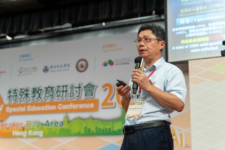 Executive Deputy Director of Guangdong Provincial Key Laboratory of Development and Education for Special Needs Children and Vice Dean of the School of Special Education at Lingnan Normal University, Professor Zheng Jianhong