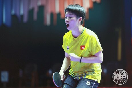 Doo Hoi-kem is on the women’s table tennis team of Hong Kong, China (Photo provided by Sportsroad)