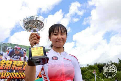 李思颖是中国香港单车队代表（相片由体路提供）