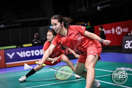 Yeung Nga-ting is on the women’s doubles badminton team of Hong Kong, China (Photo provided by Sportsroad)