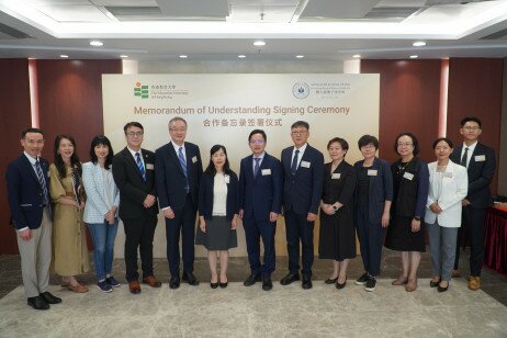 Group photo of guests attending the MoU signing ceremony