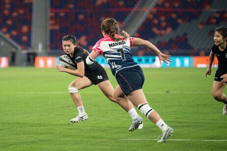 EdUHK Women’s Rugby Sevens team in the competition