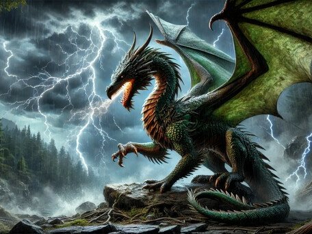 Colexification of dragon and thunder: A feature of Proto-Sino-Tibetan and the origin of dragon