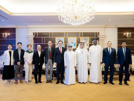 教大代表团出访阿联酋　开启中东合作新纪元