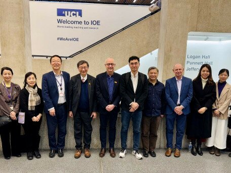 President Professor John Lee Chi-Kin Leads EdUHK Delegation Visit UCL Institute of Education to Advance Comprehensive Collaborative Partnerships