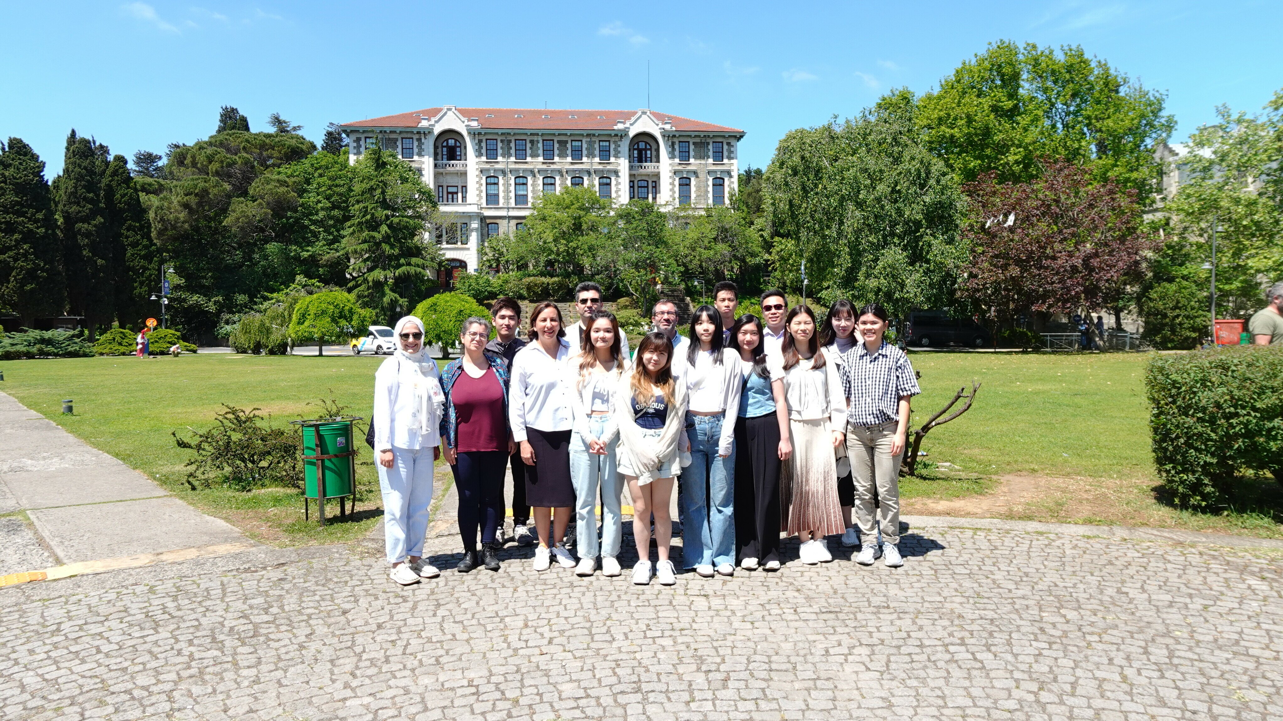 The team is hosted by Bogazici University for several activities 