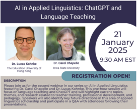 AI in Applied Linguistics: ChatGPT and Language Teaching thumbnail