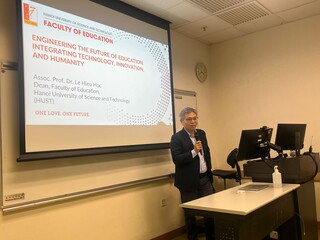 Engineering a Human-Centric Future of Education: A Seminar with Hanoi University of Science and Technology