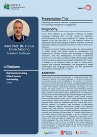 Meet Our Featured Speaker: Asst. Prof. Dr. Yunus Emre Akbana!