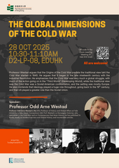 The Global Dimensions of the Cold War