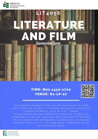 LCS Course (sem 1): LIT4056 Literature and Film
