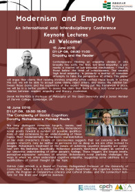 Keynote Lectures - Modernism and Empathy