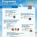 Research Postgraduate Programme Online Seminars 2025