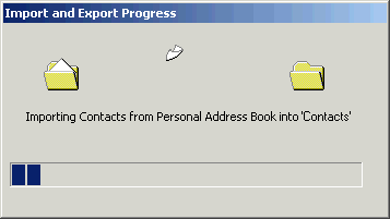 import outlook address book