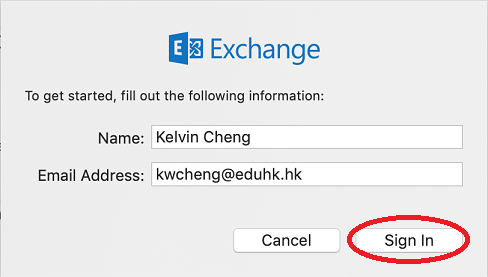 can you add 2 exchange accts to outlook 365 for mac