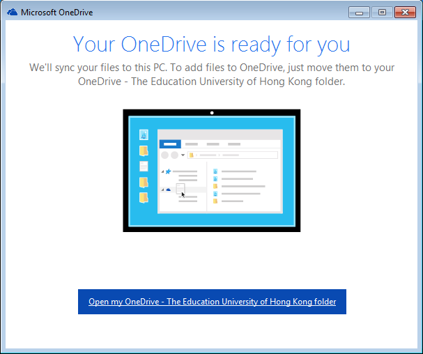 onedrive for business sync folders