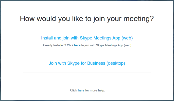 skype how to get the small window back