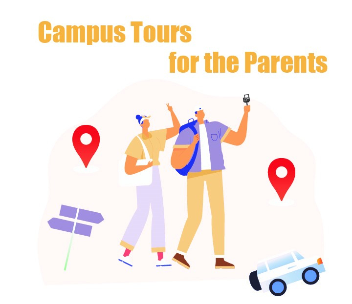 2. Campus Tour for the Parents of non-local students