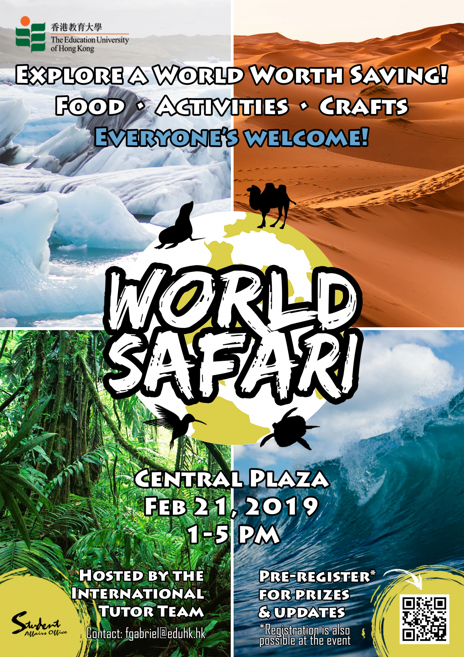Self Photos / Files - Poster_SAO's World Safari (21 February 2019)